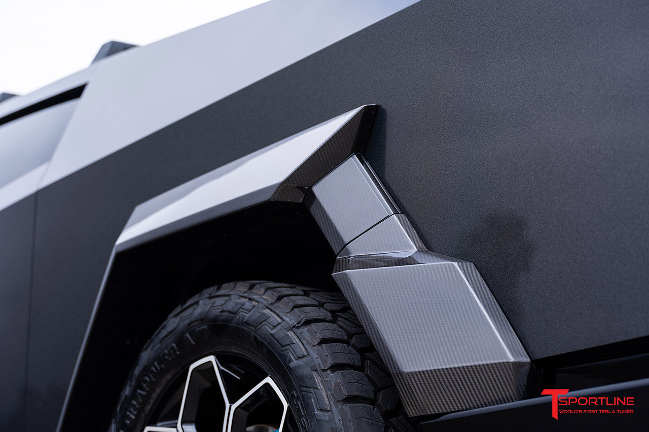 Tesla Cybertruck Carbon Fiber Wide Body Package by T Sportline