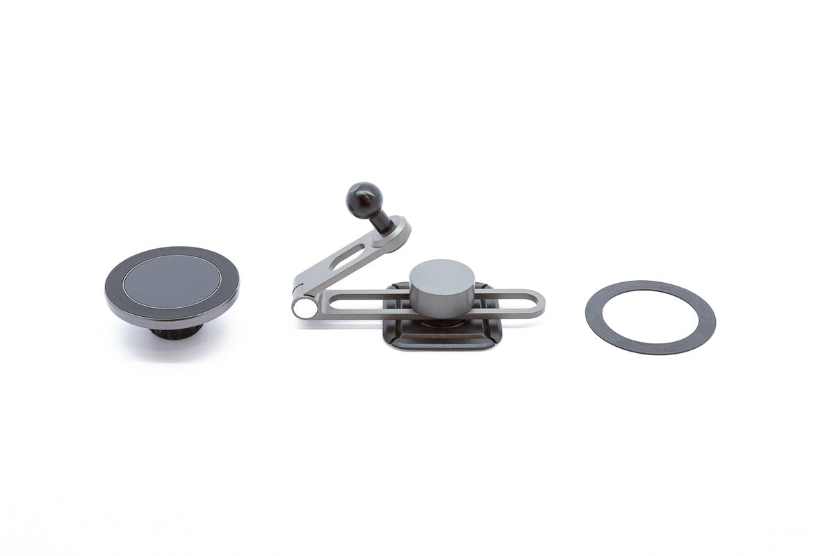 Adjustable MagSafe Phone Mount & Wireless Vehicle Charger