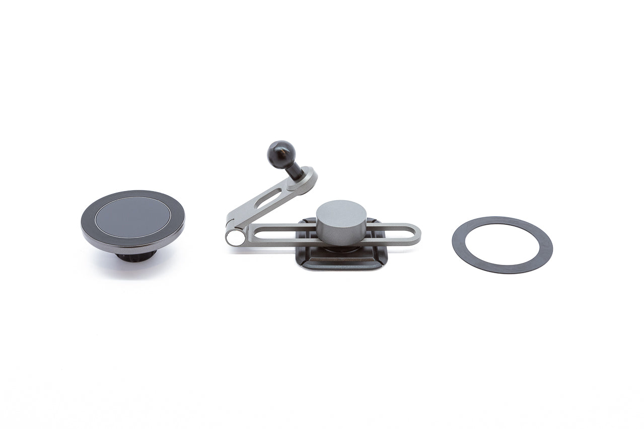 Adjustable MagSafe Phone Mount & Wireless Vehicle Charger