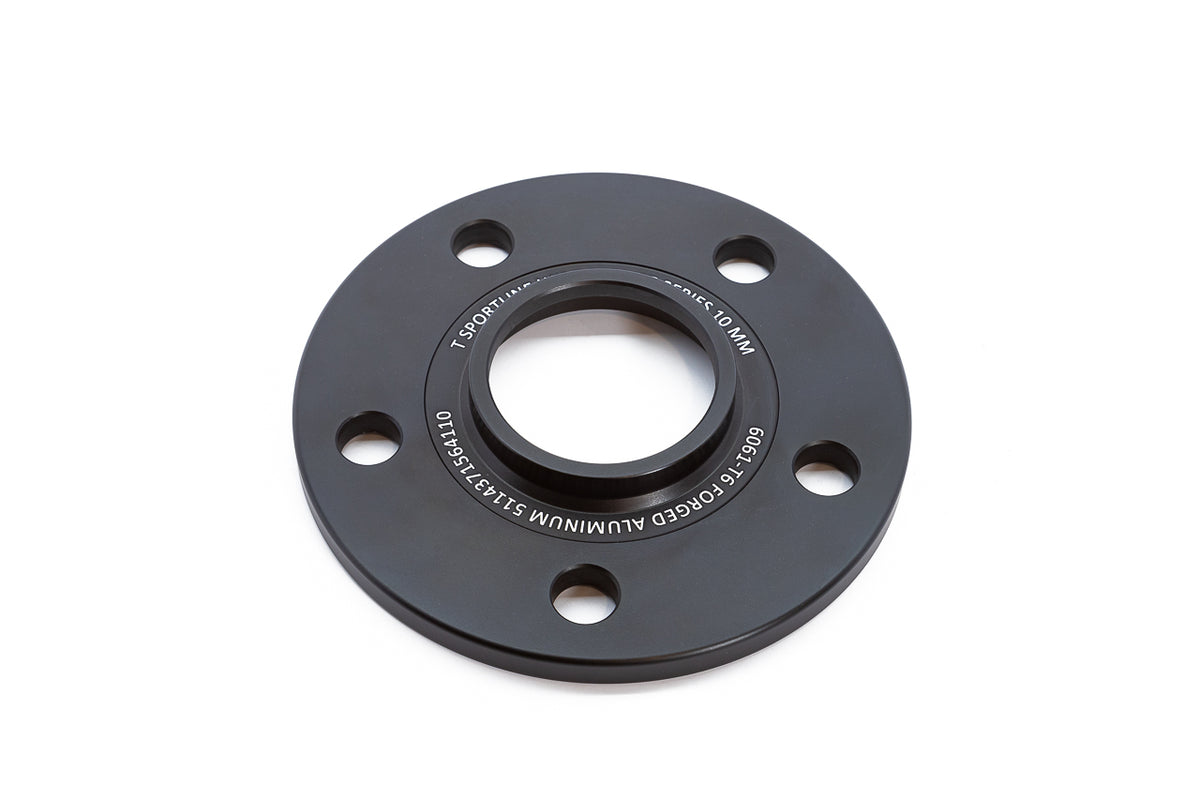 Tesla Model 3 / Y Hub-Centric Forged Wheel Spacers - Black Anodized CNC Aluminum