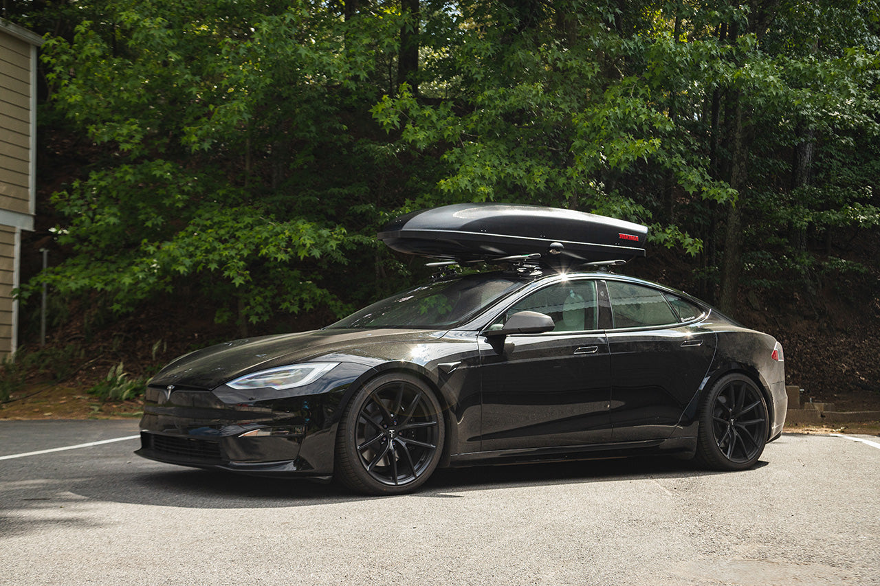 TreeFrog Pro Black Vacuum Mounted Crossbar Multi-Sport & Cargo Roof Rack