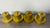 BLOW OUT SPECIAL! Rivian R1T / R1S Jack Pad Pucks - RMaxx Yellow Anodized Billet Aluminum