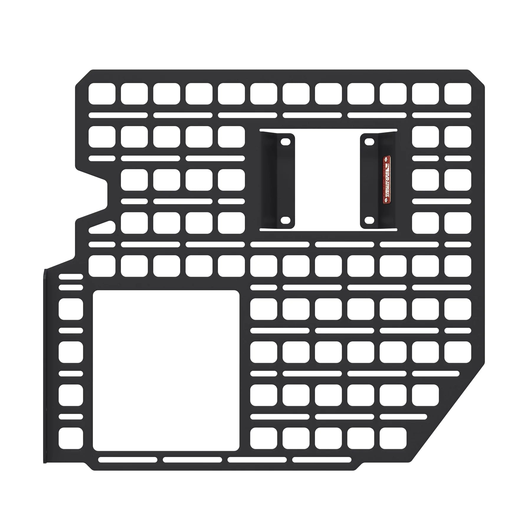 BuiltRight Bedside (Cab Wall) Mounting & Storage MOLLE Panel Kit Rack System for Ford F-150 Lightning 2022-present