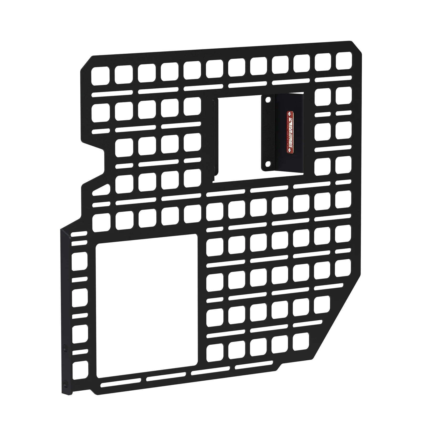 BuiltRight Bedside (Cab Wall) Mounting & Storage MOLLE Panel Kit Rack System for Ford F-150 Lightning 2022-present