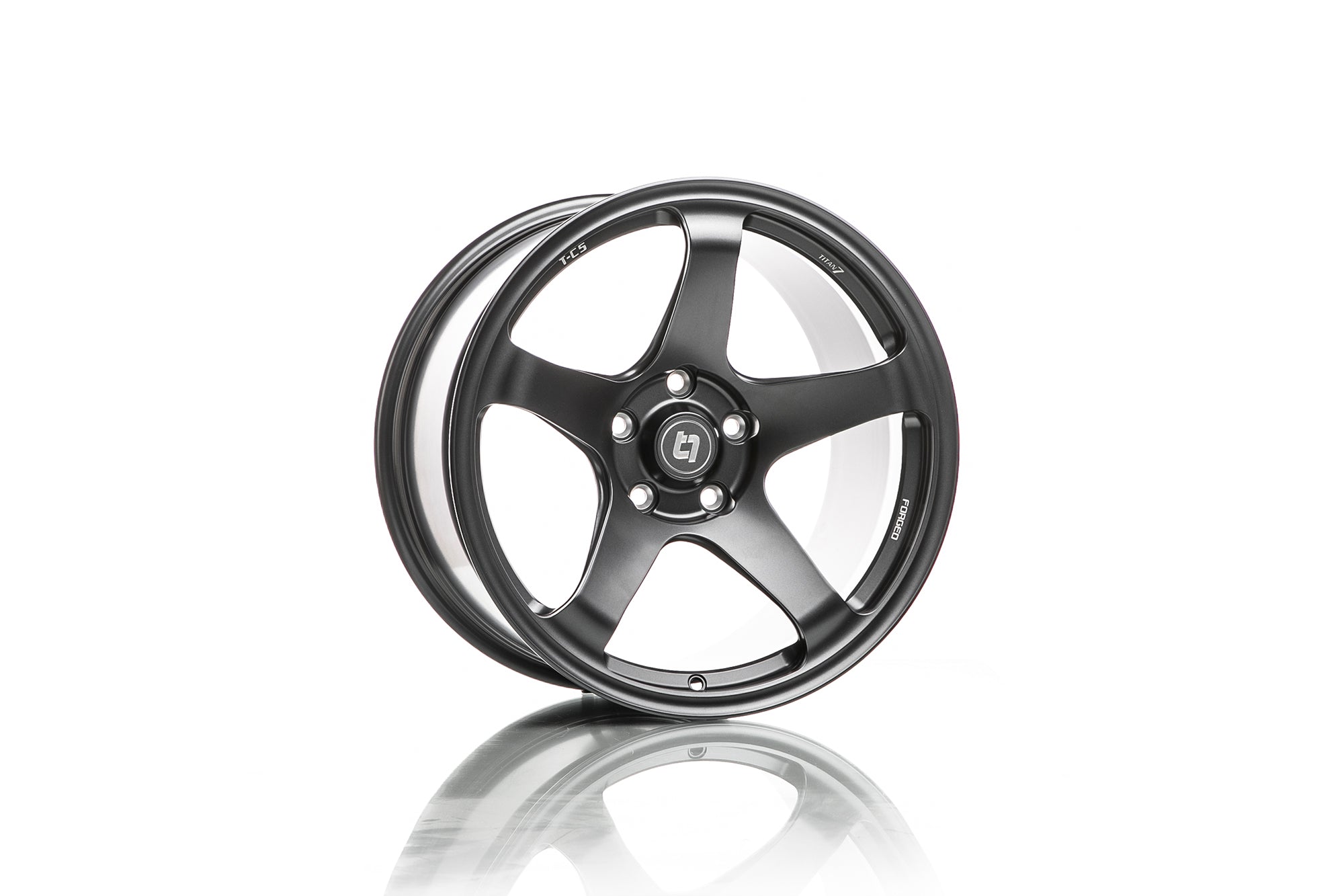 Titan 7 T-C5 Tesla Model 3 Forged 5-Spoke Wheels (Set of 4)