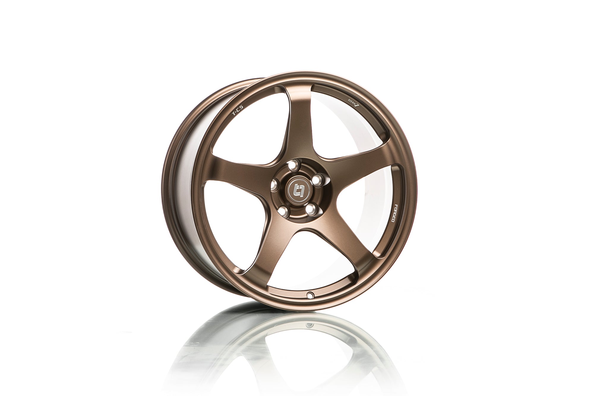 Titan 7 T-C5 Tesla Model 3 Forged 5-Spoke Wheels (Set of 4)