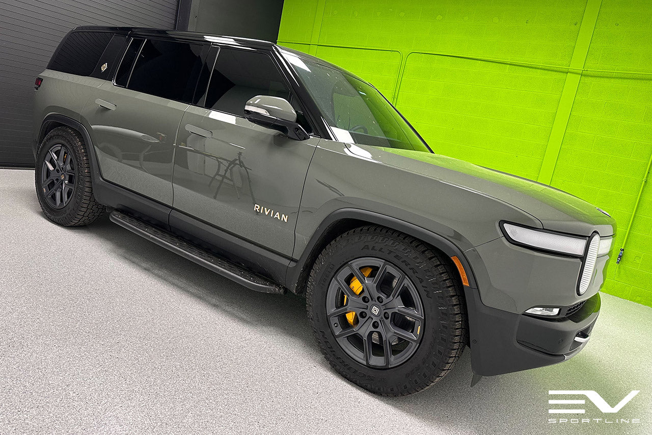 C-Pillar Delete Black-Out Trim Vinyl Wrap Complete DIY Kit for Rivian R1S