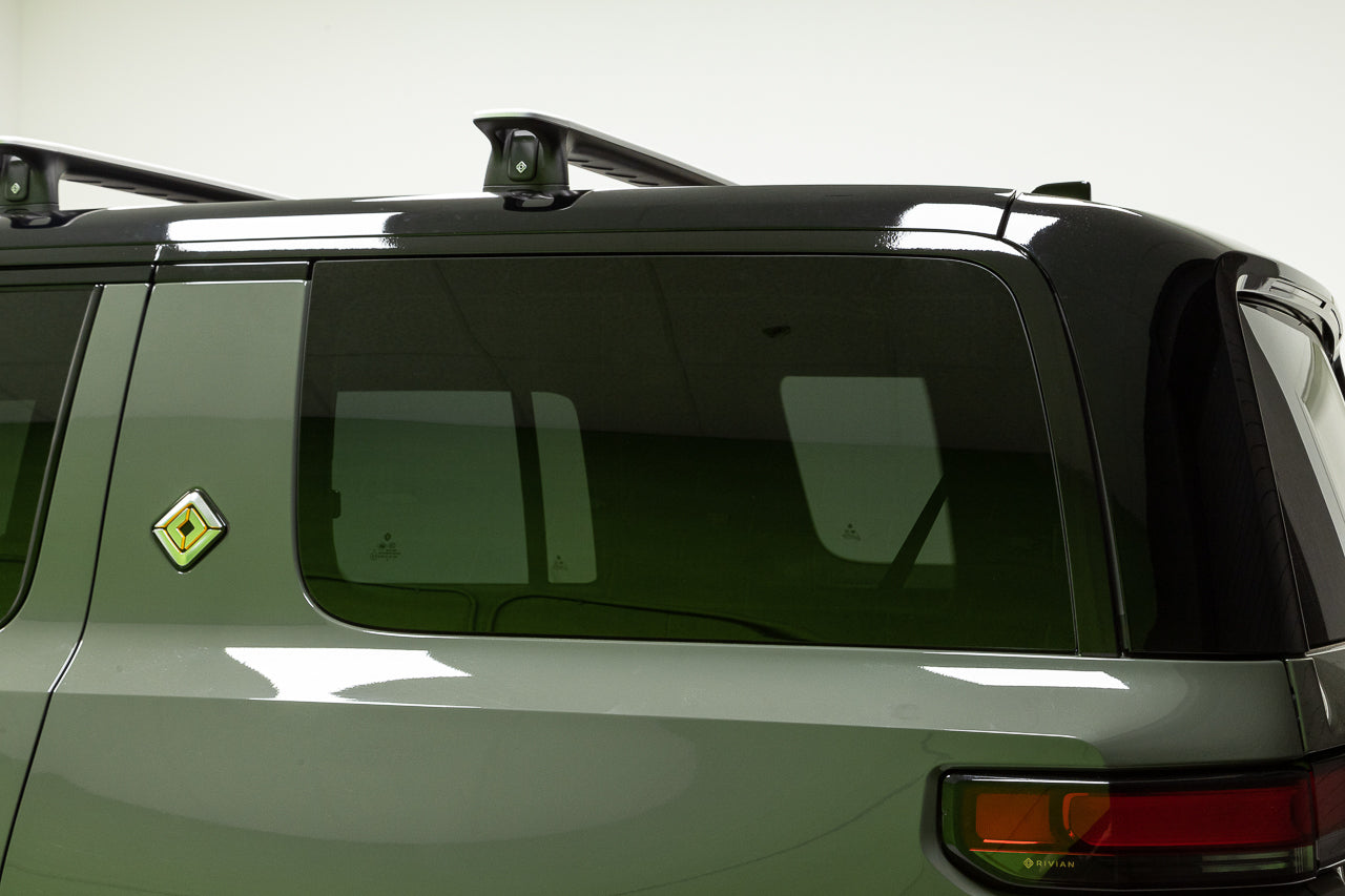 Chrome Delete Black-Out Trim Vinyl Wrap Complete DIY Kit for Rivian R1S