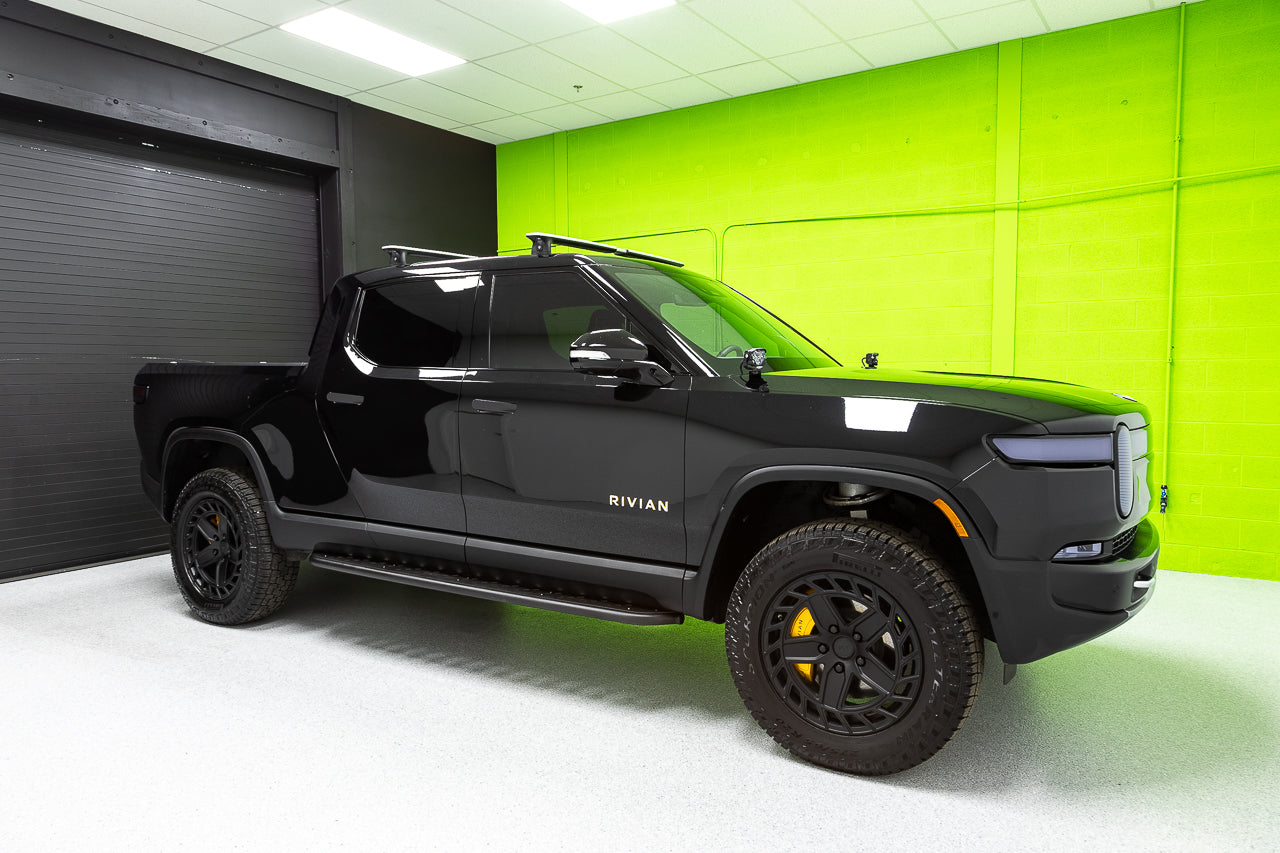 Team 1EV RMaxx Running Boards & Rock Sliders for Rivian R1T / R1S