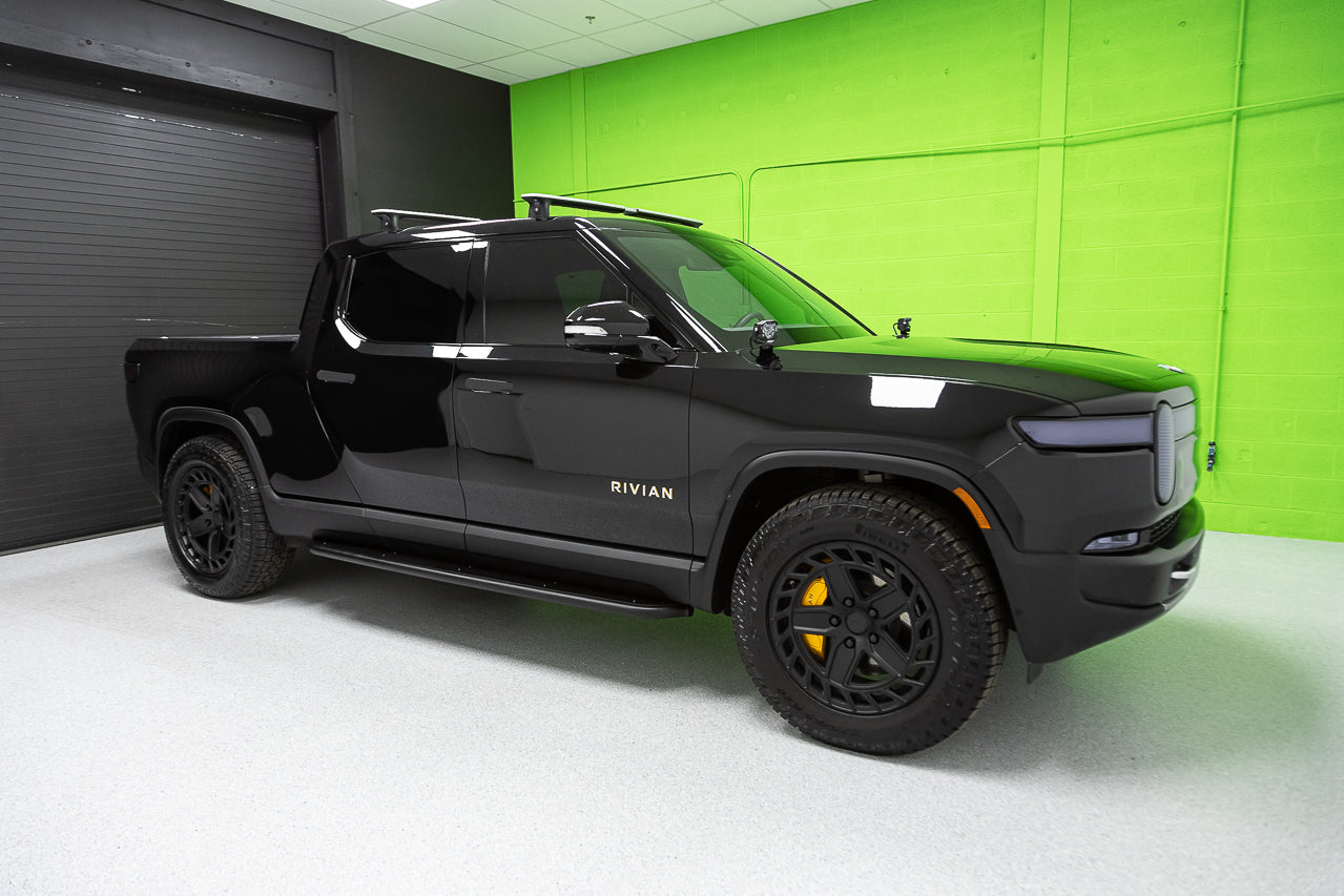 Team 1EV LED Pod A-Pillar Ditch Lights System with Morimoto 4Bangers for Rivian R1T / R1S