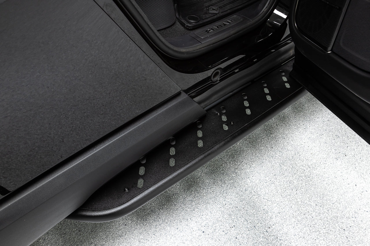 Team 1EV RMaxx Running Boards & Rock Sliders for Rivian R1T / R1S