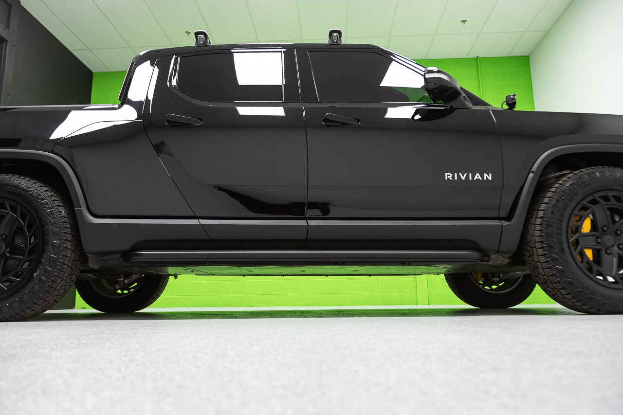 Team 1EV RMaxx Running Boards & Rock Sliders for Rivian R1T / R1S