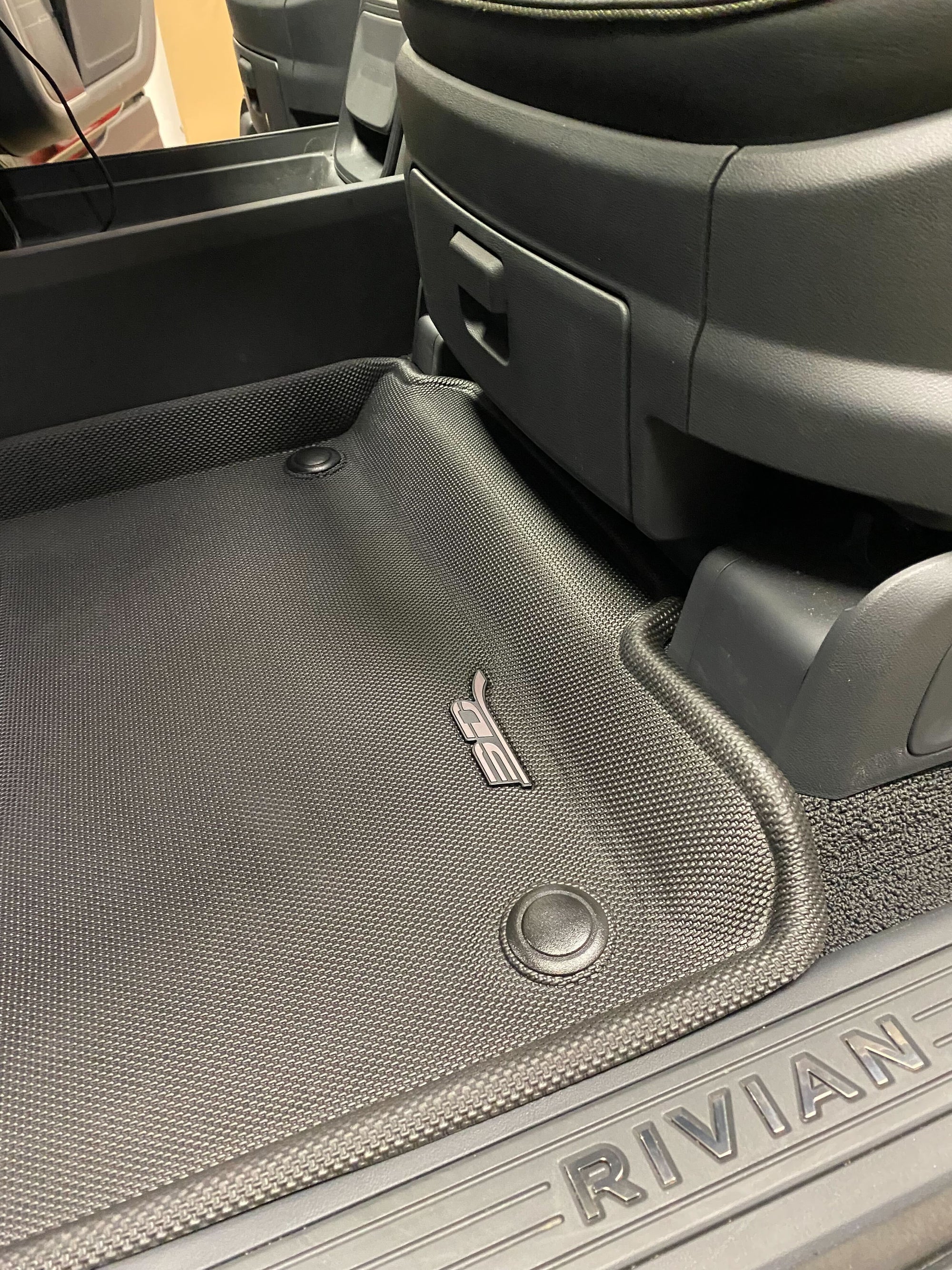 All-Weather Floor & Frunk Mats by 3D MAXpider KAGU Series Custom Fit for Rivian R1T / R1S