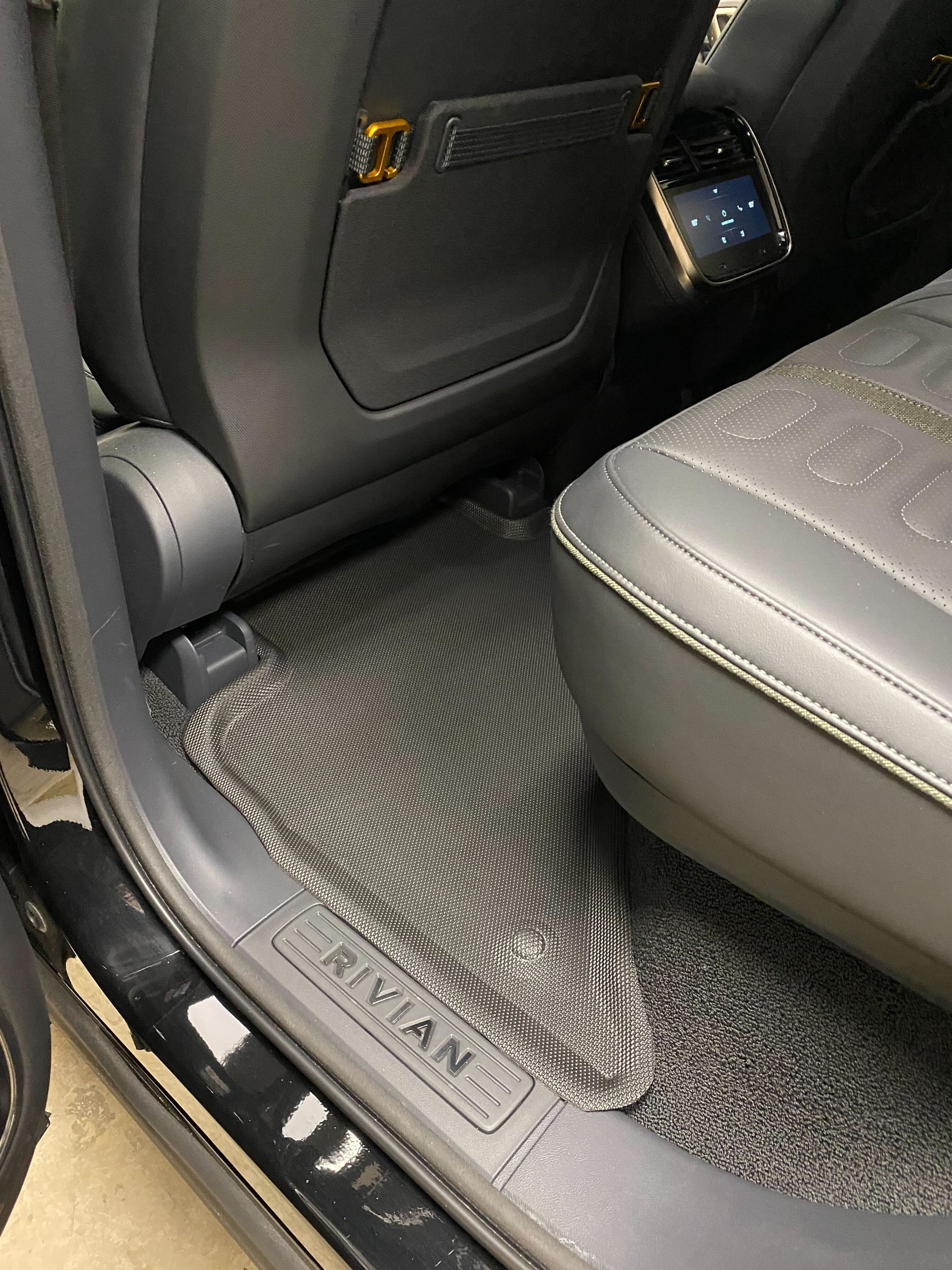 All-Weather Floor & Frunk Mats by 3D MAXpider KAGU Series Custom Fit for Rivian R1T / R1S