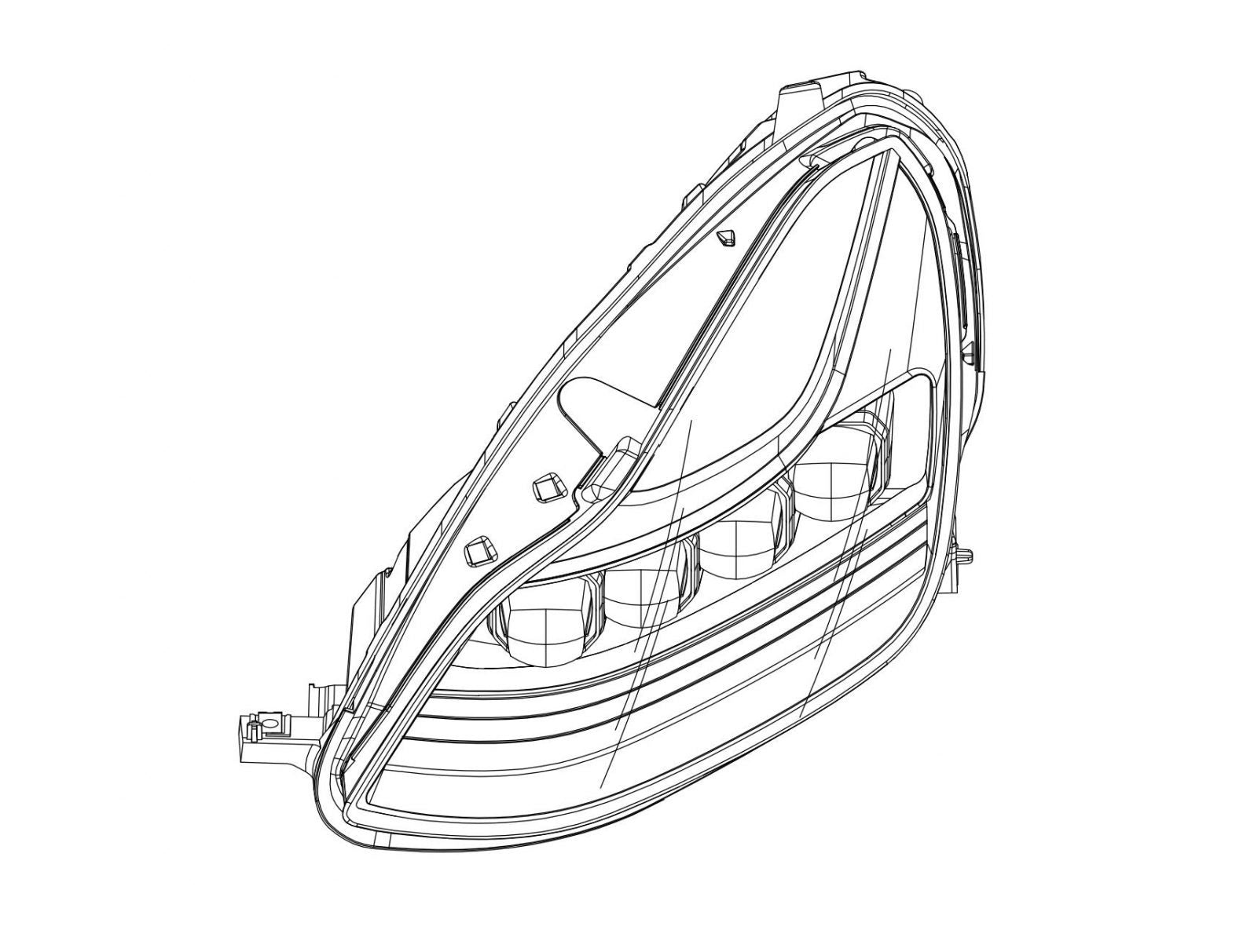 AlphaRex NOVA-Series LED Projector Headlights for Tesla Model 3 / Y