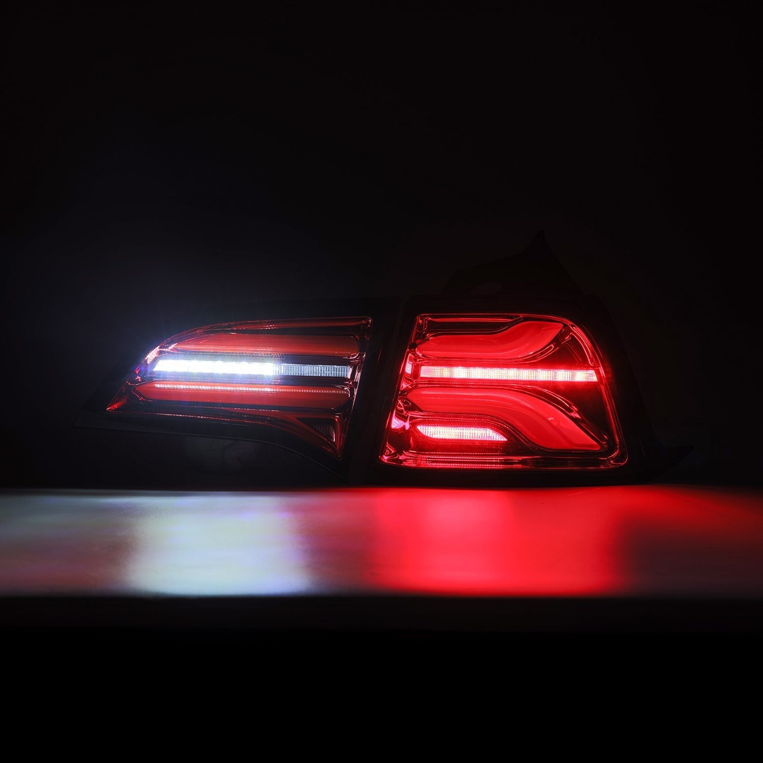 Alpharex PRO-Series LED Tesla Tail Lights for 17-Present Model 3 / 20-Present Model Y