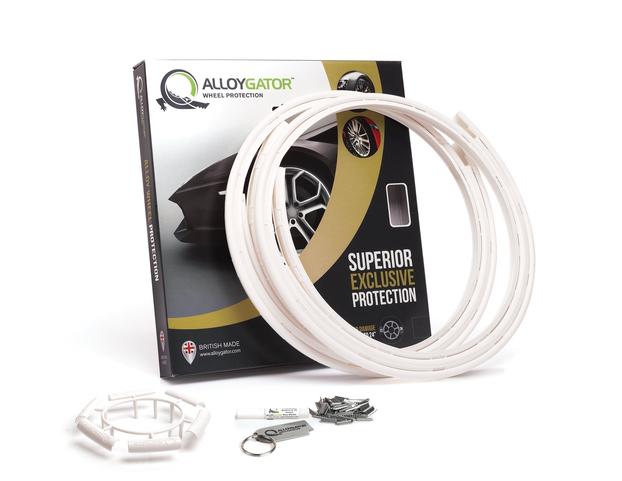 Ford Mustang Mach-E Wheel Rim Protector - AlloyGator Curb Rash Protection System (Set of 4)