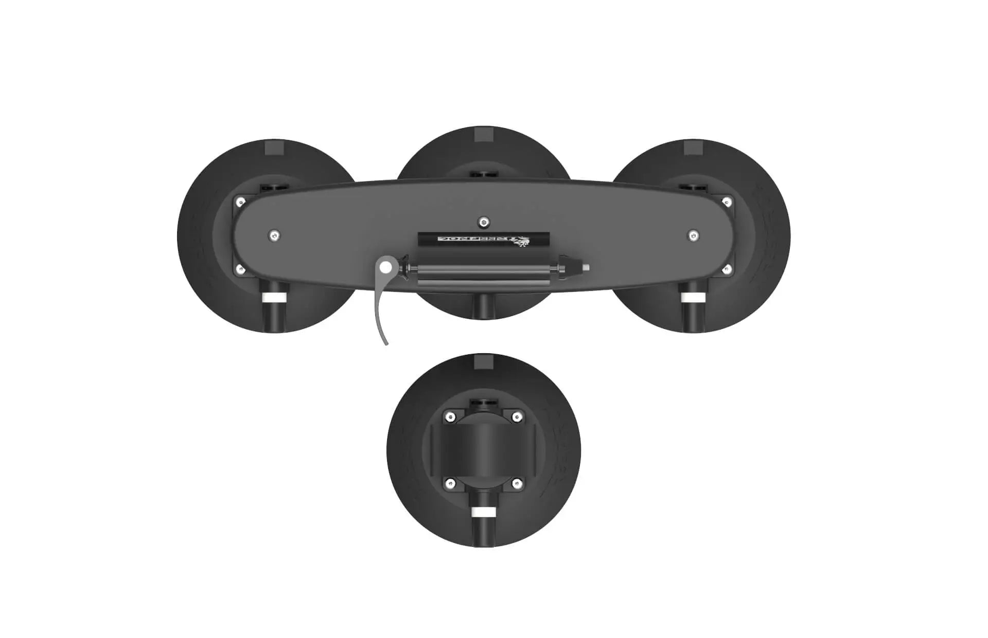 TreeFrog Elite 1 Vacuum Mounted Roof Mount Road & Mountain Bike Rack