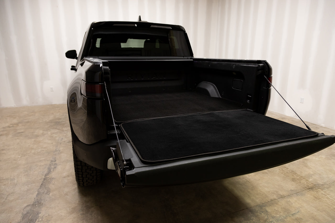 Team 1EV Precision Fitment Carpet Floor / Bed / Frunk Mats for Rivian R1T