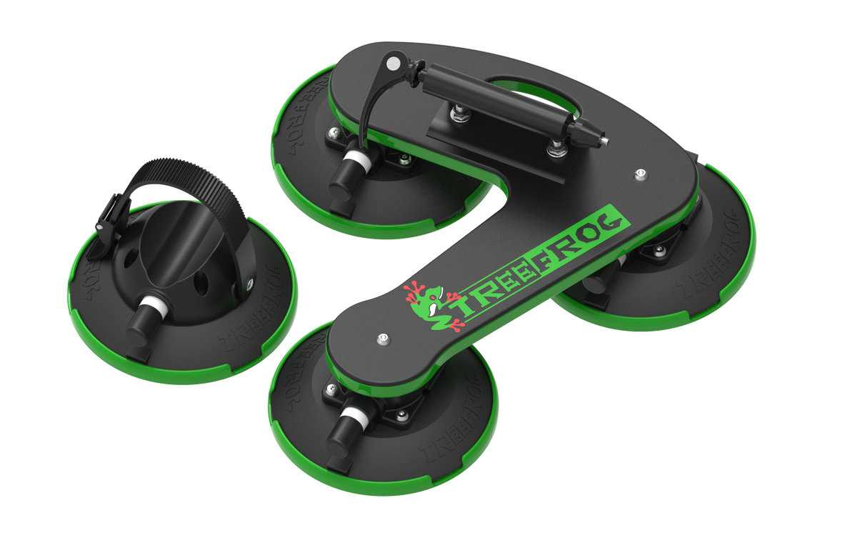 TreeFrog Pro 1 Vacuum Mounted Roof Mount Road Mountain Bike Rack