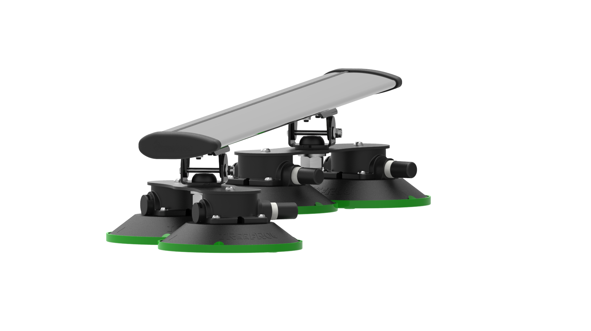 TreeFrog Pro Vacuum Mounted Crossbar Multi-Sport & Cargo Roof Rack