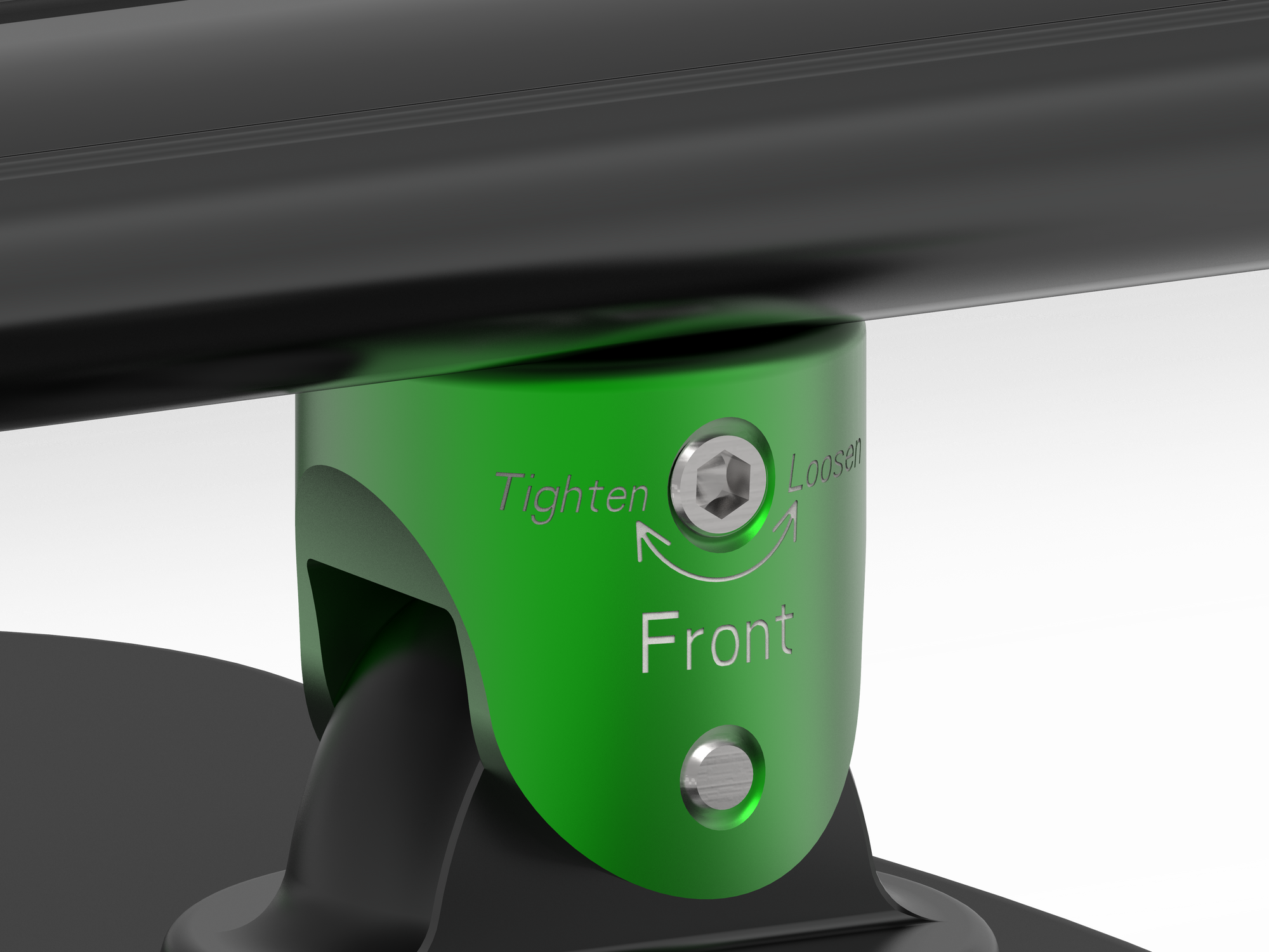 TreeFrog Pro Black Vacuum Mounted Crossbar Multi-Sport & Cargo Roof Rack