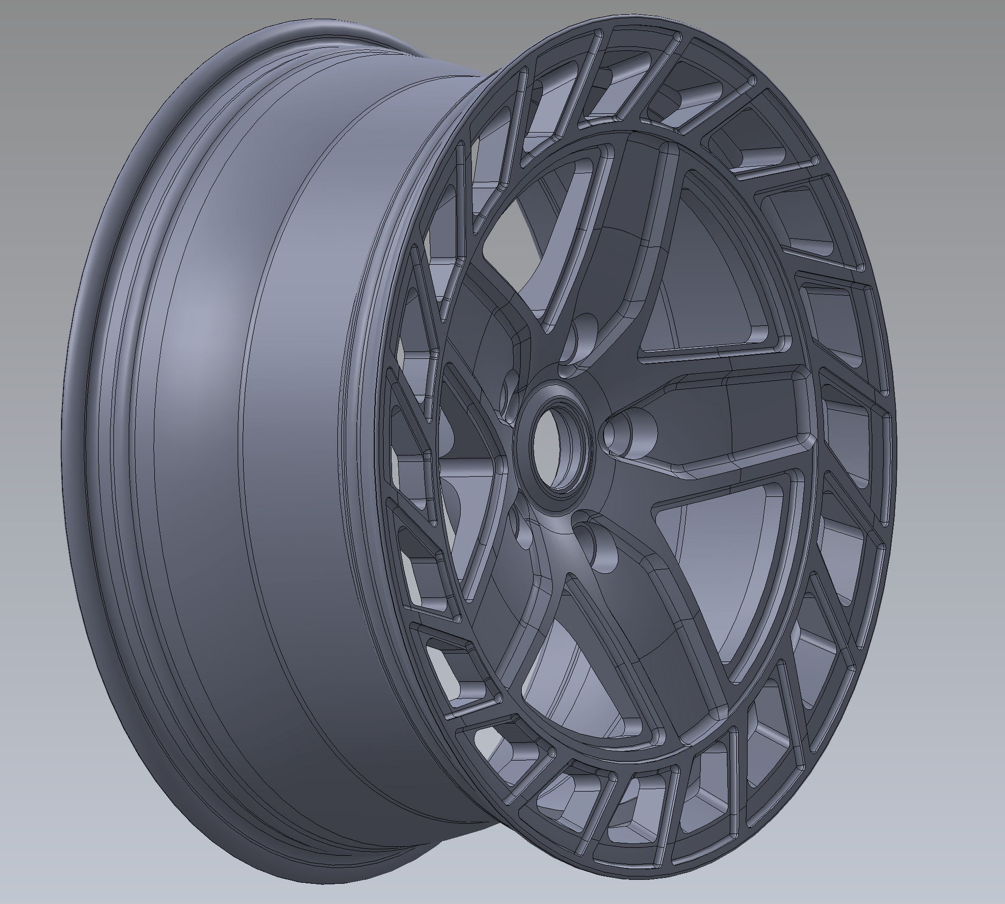 Team 1EV R500 Directional Aero 20" Precision Forged Wheels for Rivian R1T / R1S