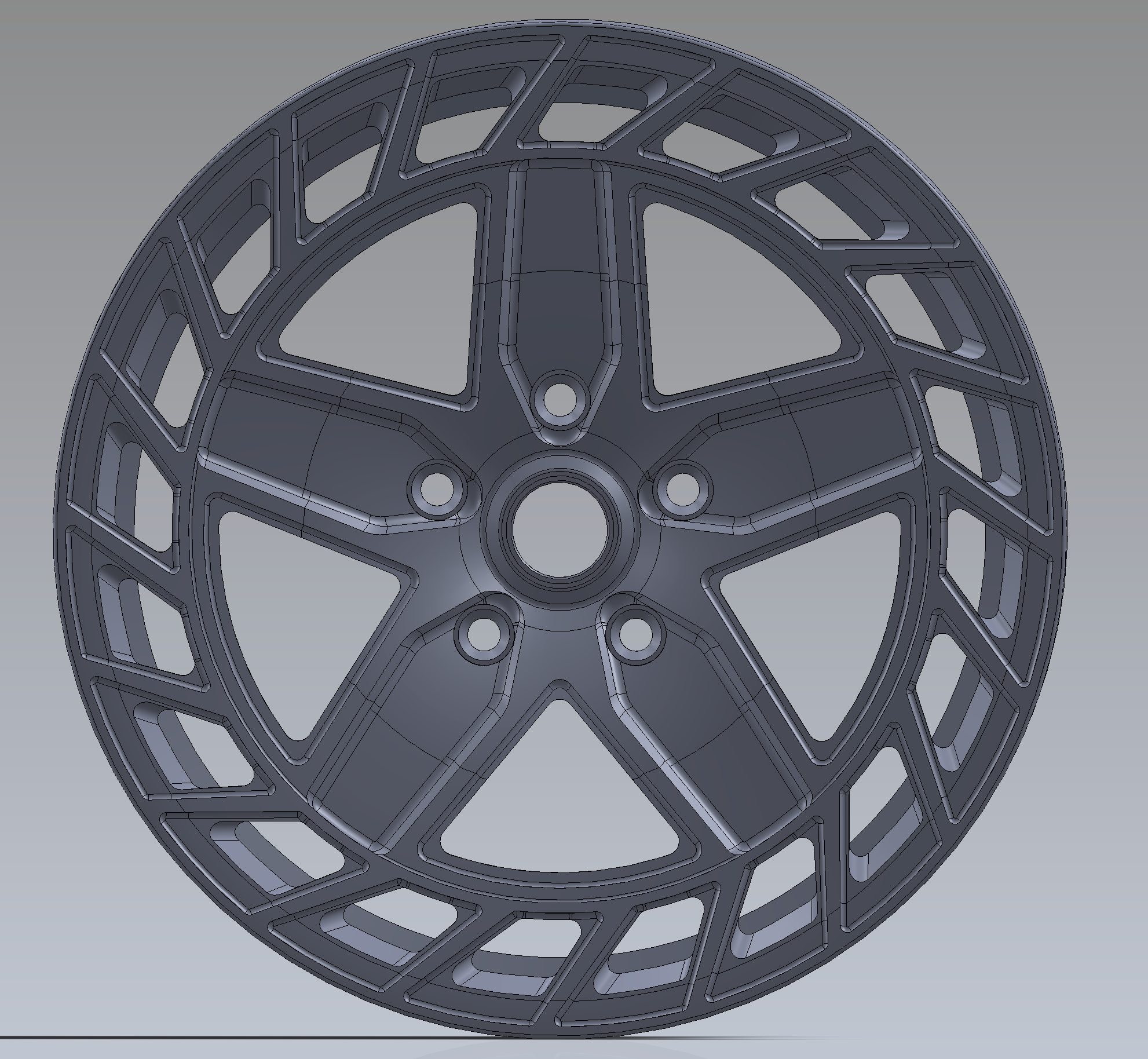 Team 1EV R500 Directional Aero 20" Precision Forged Wheels for Rivian R1T / R1S