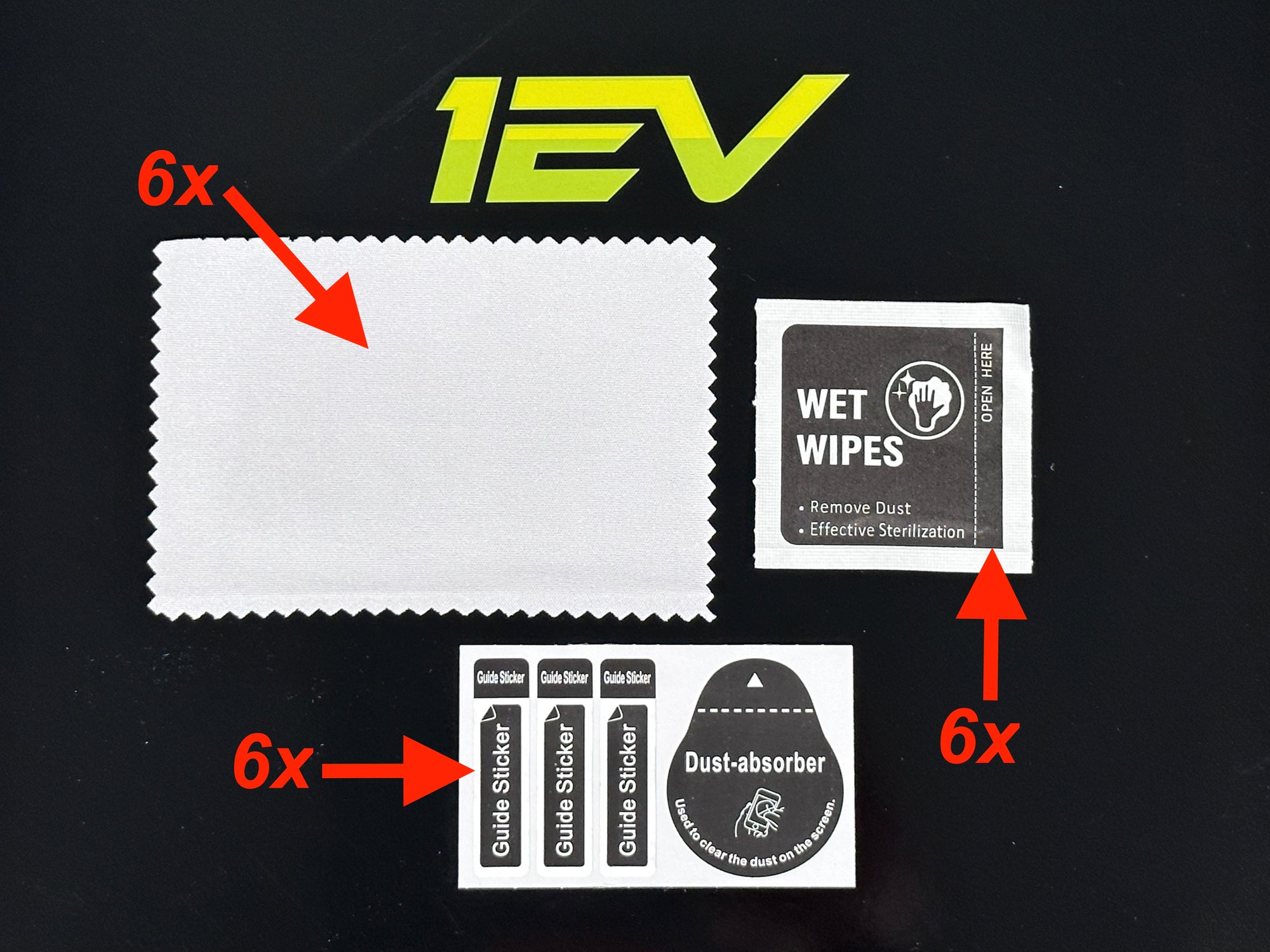 Team 1EV Anti-Glare Touch Screen Protectors for Rivian R1T / R1S - All 3 Screens (Driver, Center, Rear)