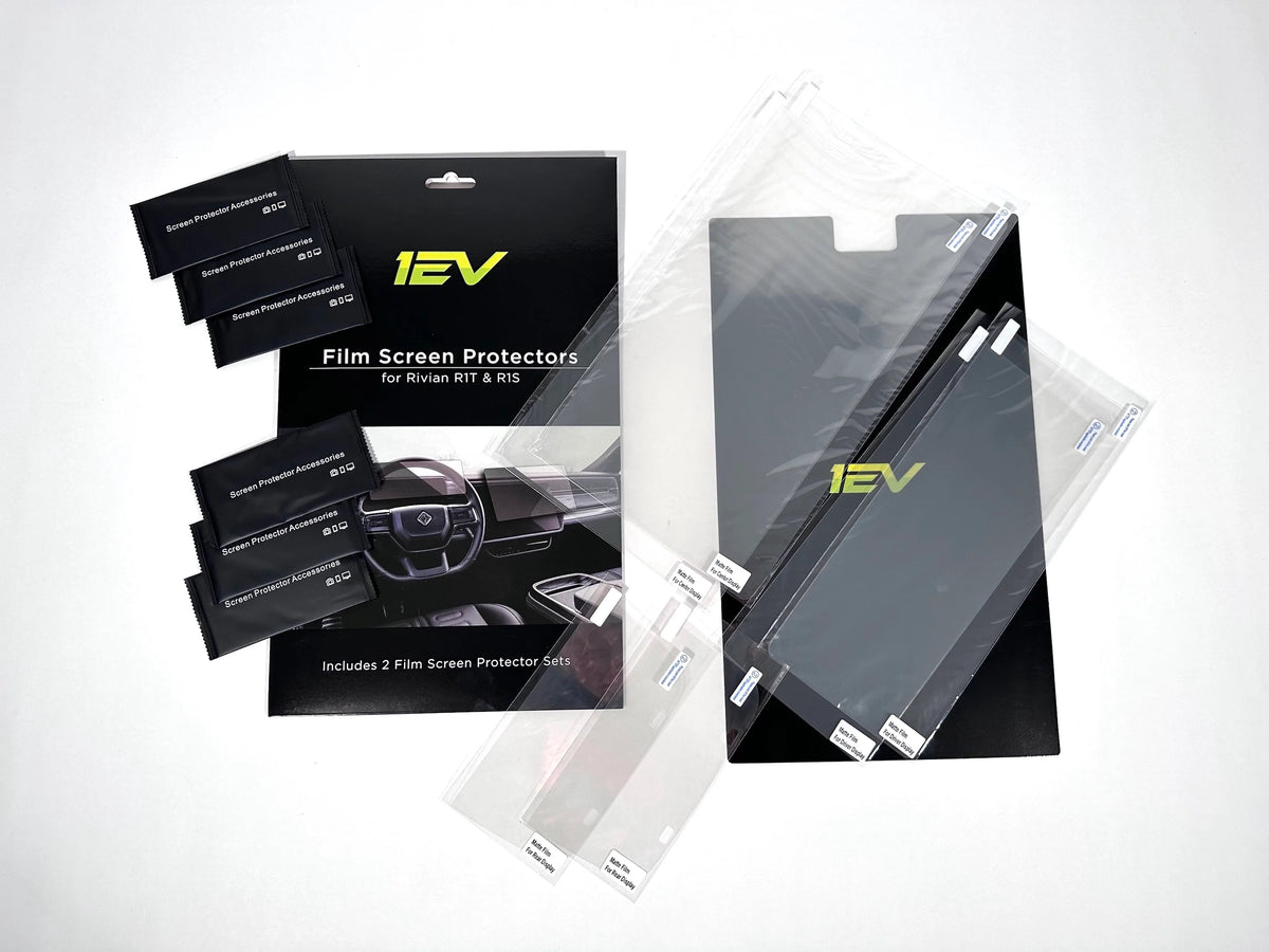 PRE-ORDER SPECIAL OFFER - Team 1EV Anti-Glare Screen Protectors for Rivian R1T / R1S
