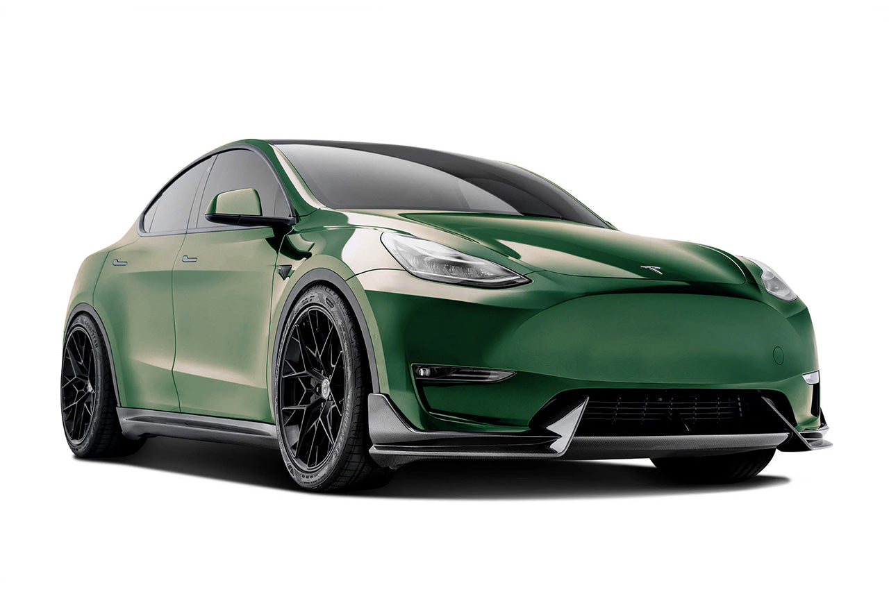 Adro Tesla Model Y Carbon Fiber Front Lip