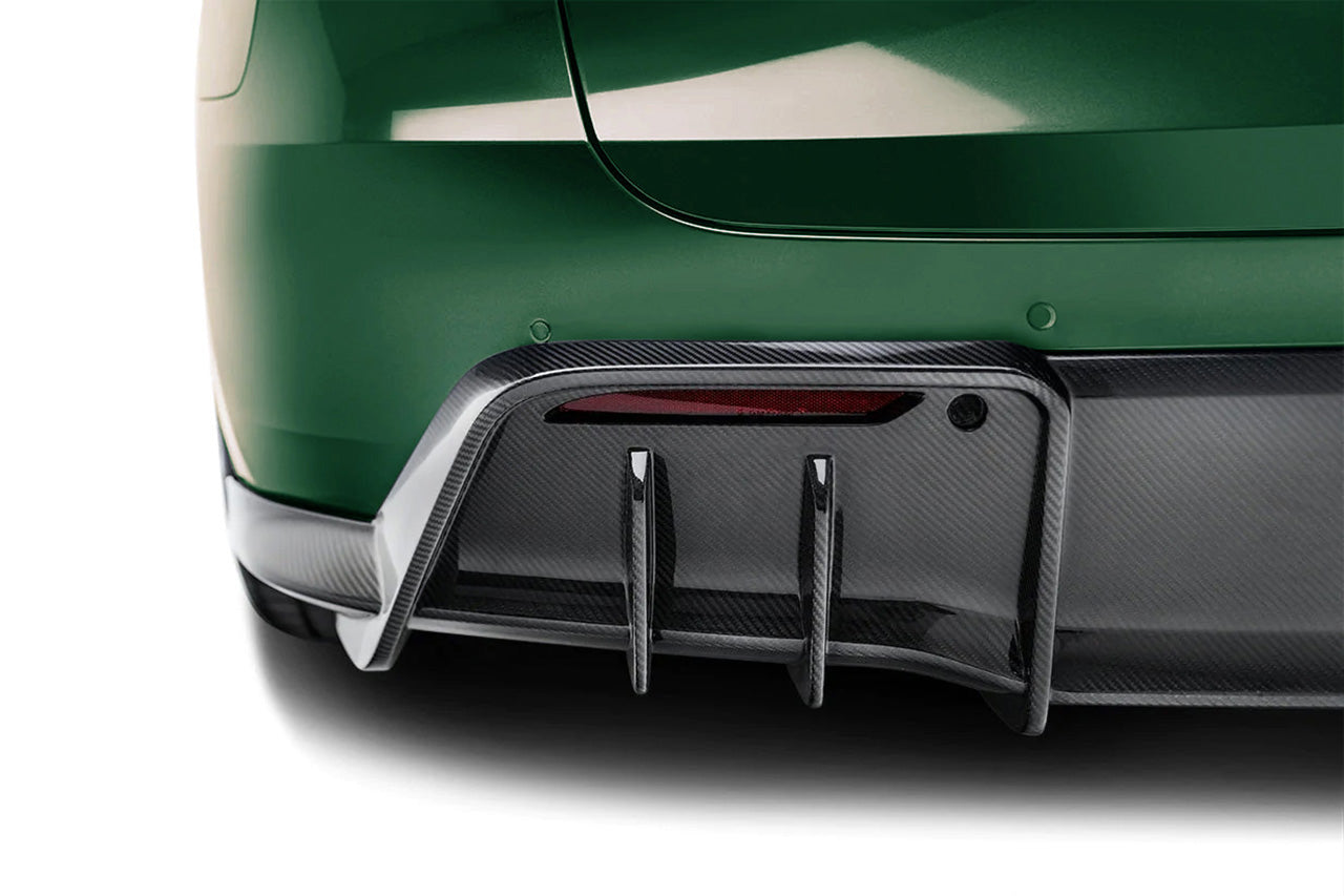 Adro Tesla Model Y Carbon Fiber Rear Diffuser - EV Sportline - The ...