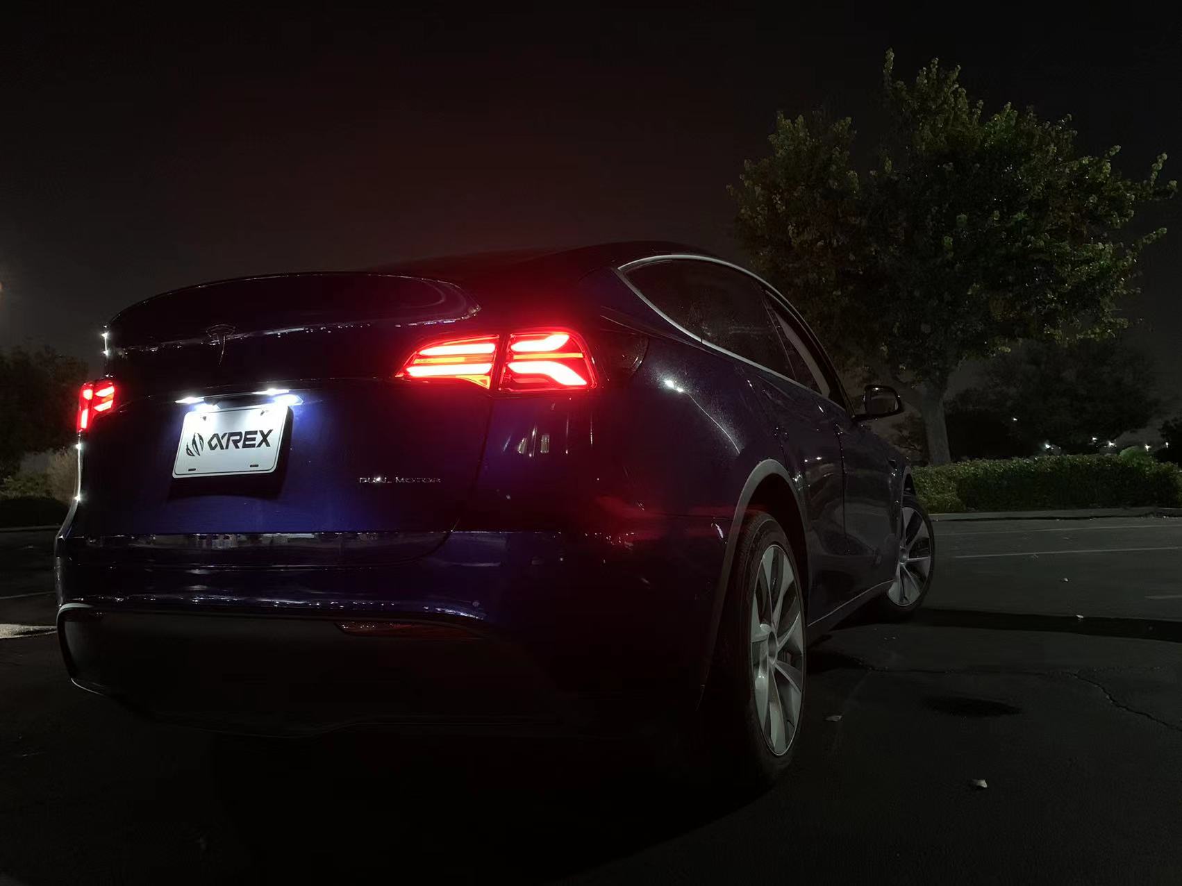 Alpharex PRO-Series LED Tesla Tail Lights for 17-Present Model 3 / 20-Present Model Y