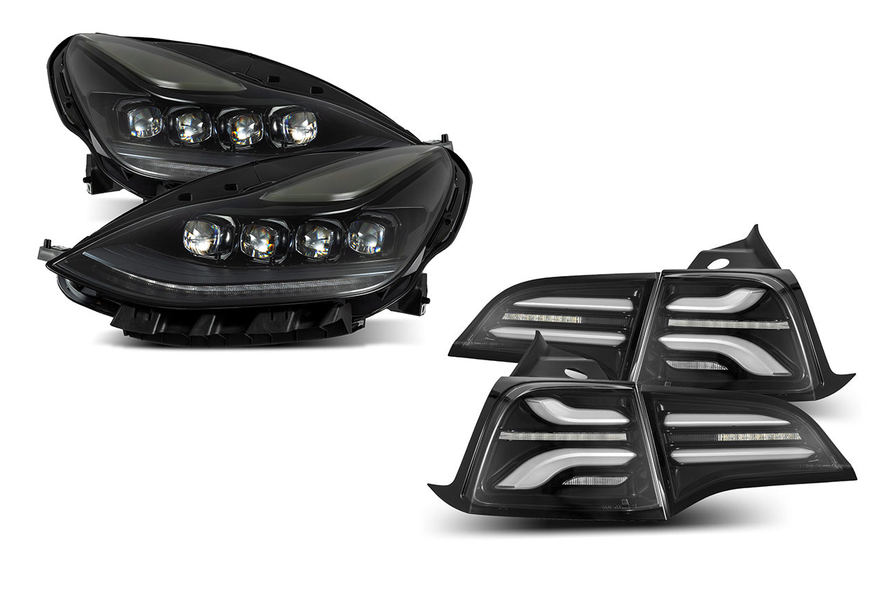 AlphaRex NOVA-Series LED Projector Headlights for Tesla Model 3 / Y