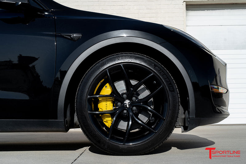 Model Y Brake Tesla Model Y Bolt-On Brake Caliper Covers - EV Sportline - The Leader ...