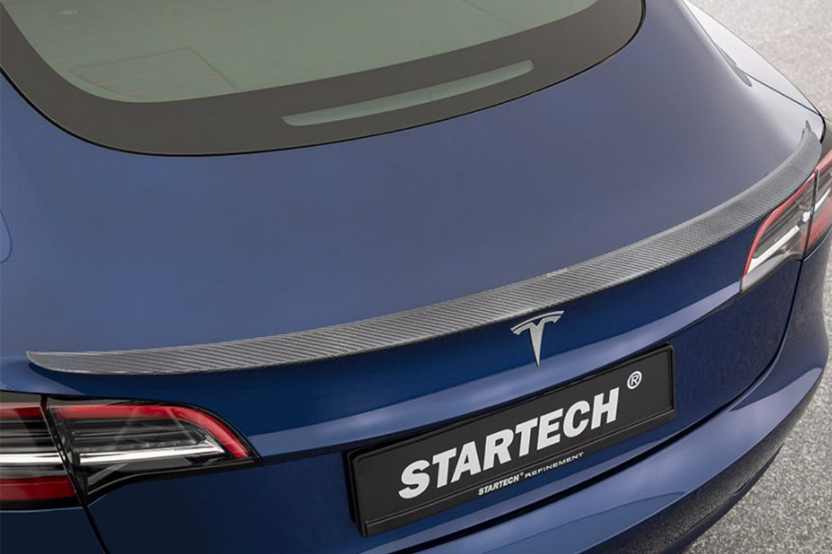 Brabus Startech Tesla Model 3 Carbon Fiber Rear Wing