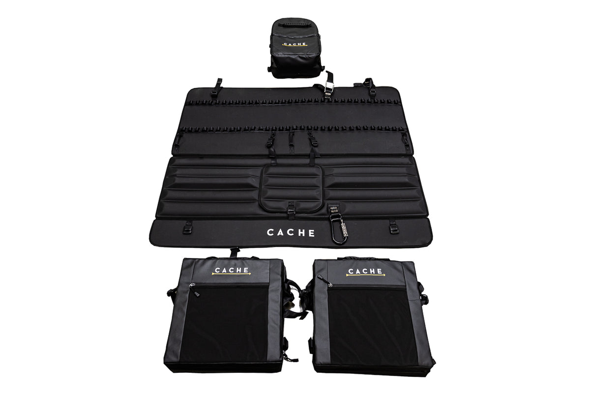 Team 1EV Rivian R1T Truck Protective / Bike Tailgate Basecamp Pad by Cache - Adventure Gear