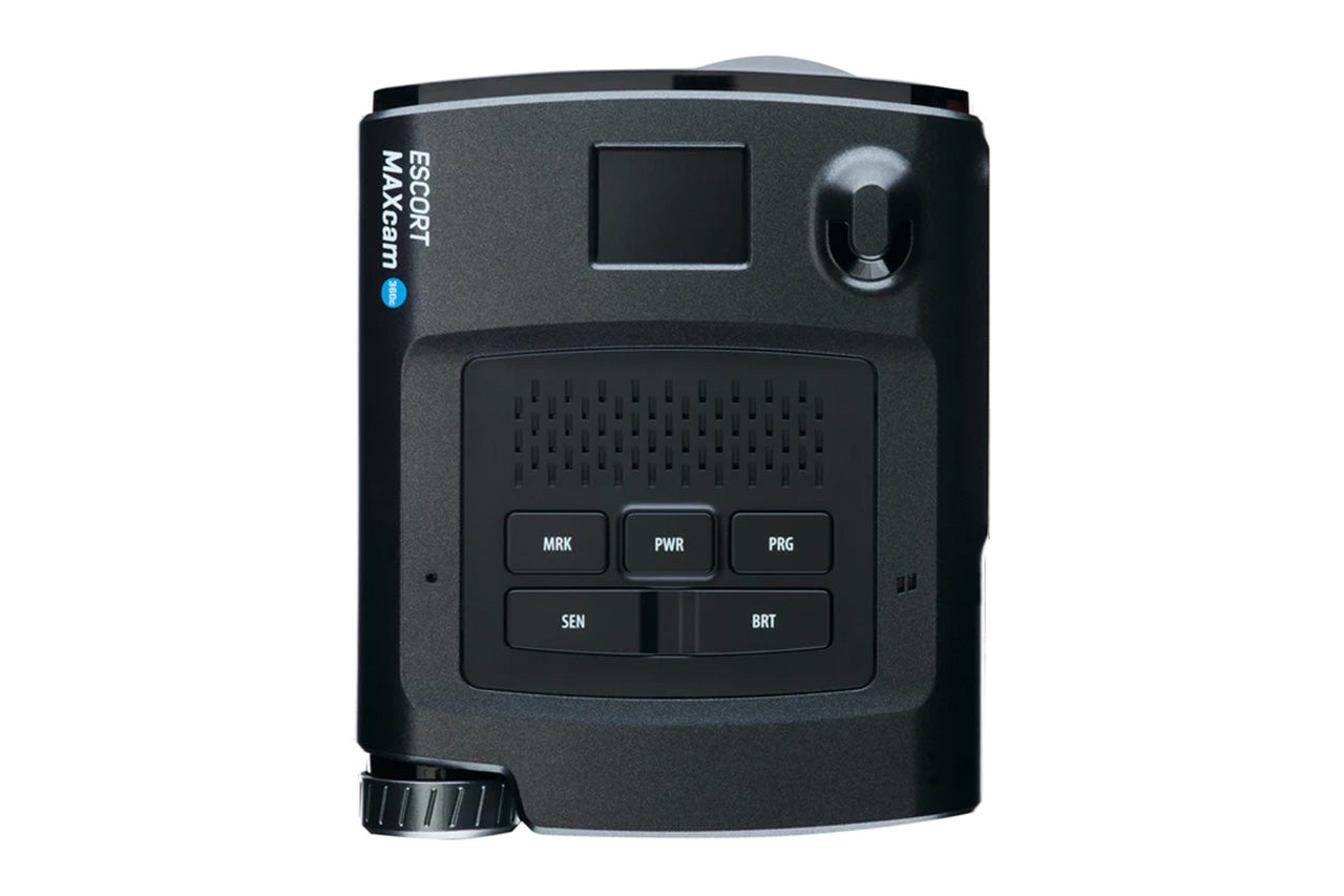 Escort MAXCAM 360C Radar detector and QHD Dash Cam with Wi-Fi