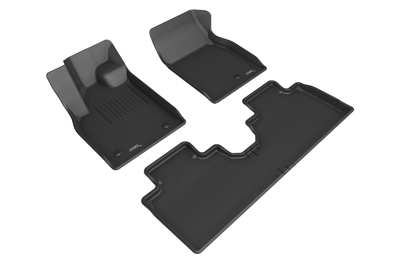 Ford Mustang Mach-E MAXpider 3D Kagu All-Weather Custom Fit Floor Liner Mats