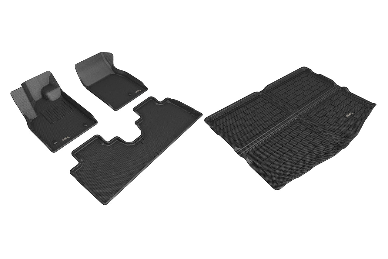 Ford Mustang Mach-E MAXpider 3D Kagu All-Weather Custom Fit Floor Liner Mats