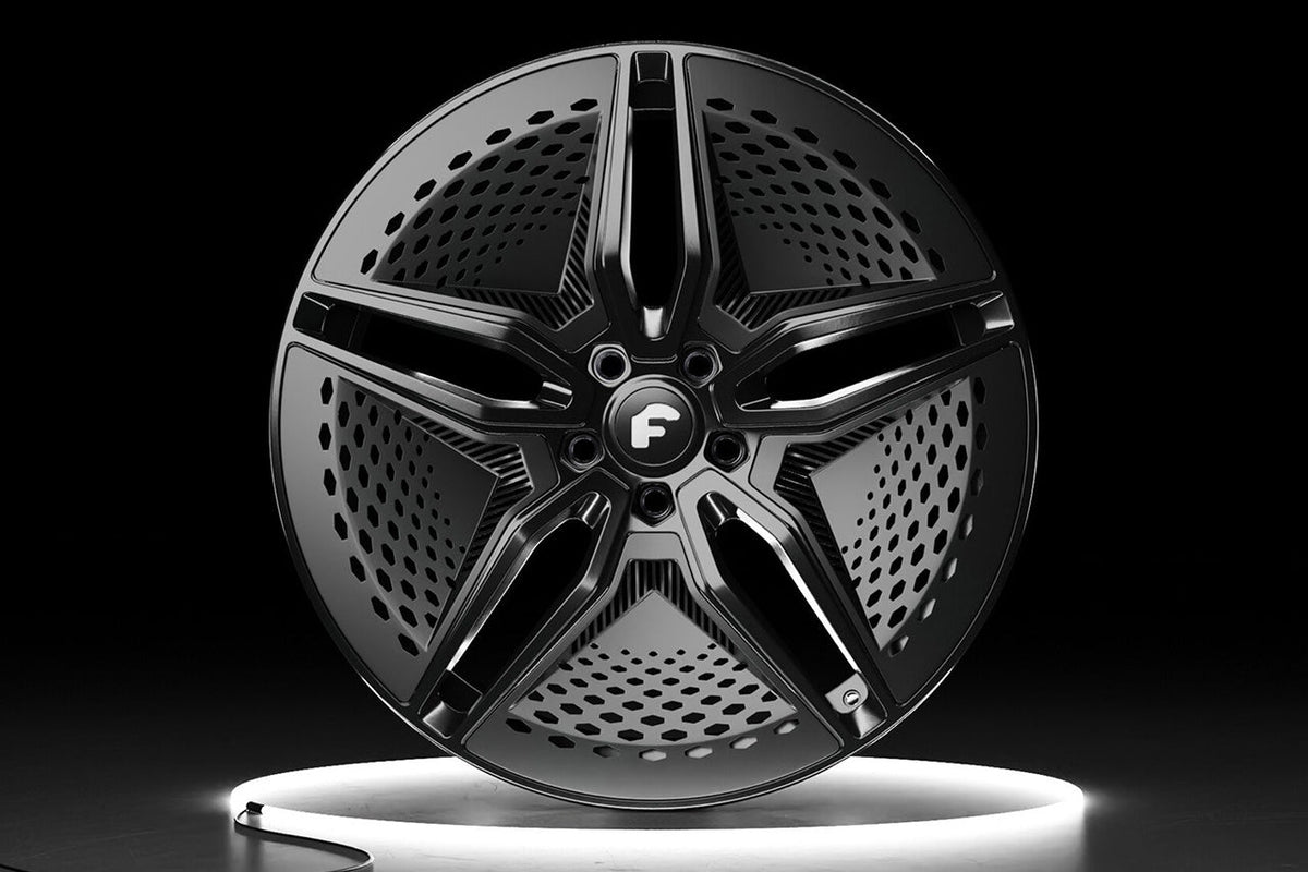 Forgiato E Vecolo EV 001 20&quot; Tesla Model Y Wheel and Tire Package (Set of 4)
