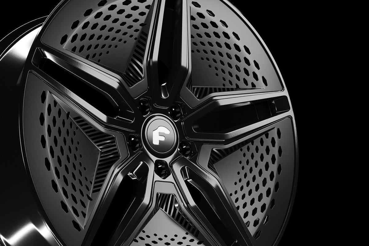 Forgiato E Vecolo EV 001 22&quot; Tesla Model X 2021+ LR / Plaid Wheel (Set of 4)
