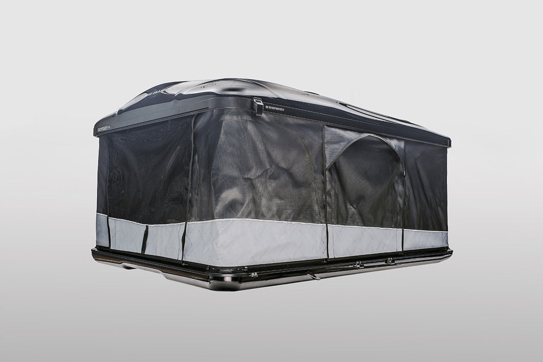 james baroud dachzelt händler JAMES BAROUD Frontier Series ODYSSEY Hard Shell Roof / Bed Top Camping - EV Sportline