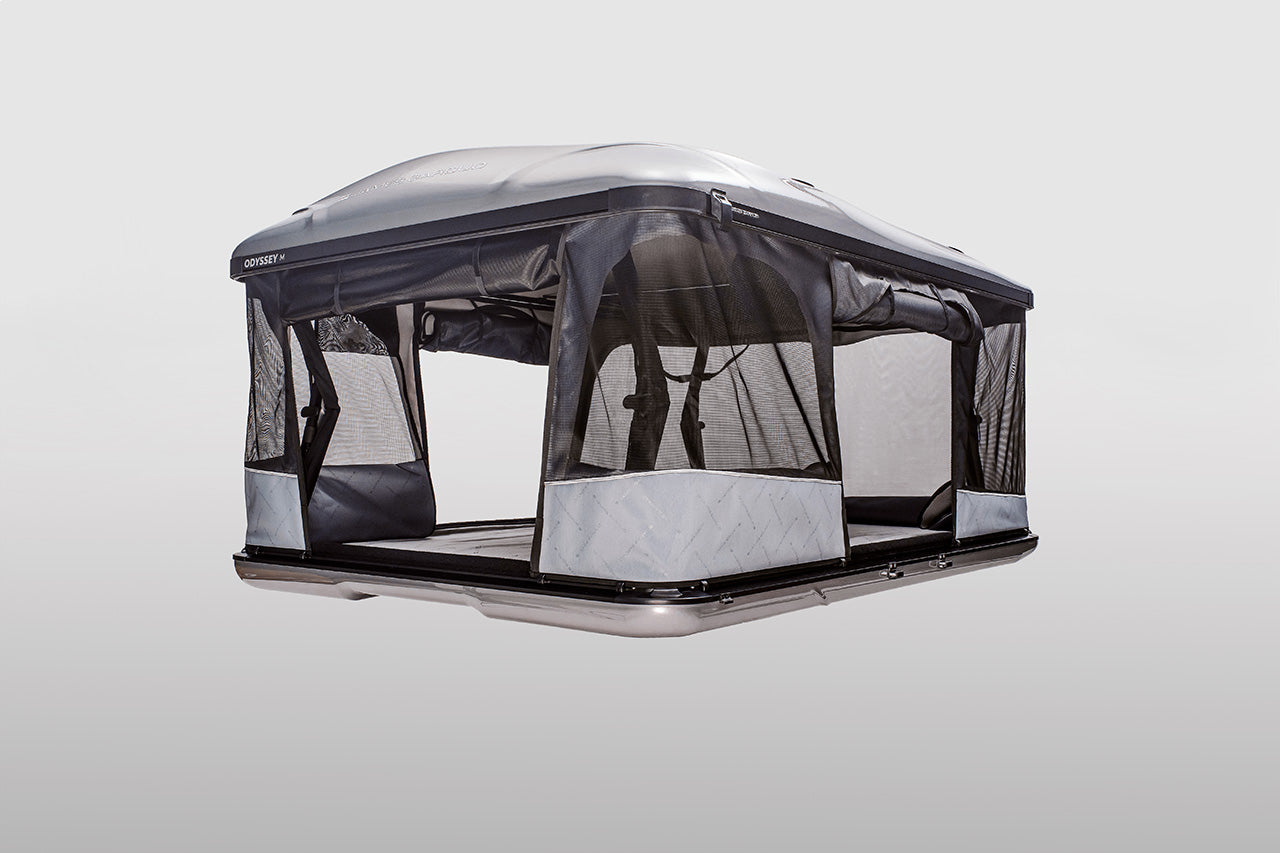 JAMES BAROUD Frontier Series ODYSSEY Hard Shell Roof / Bed Top Camping Tent