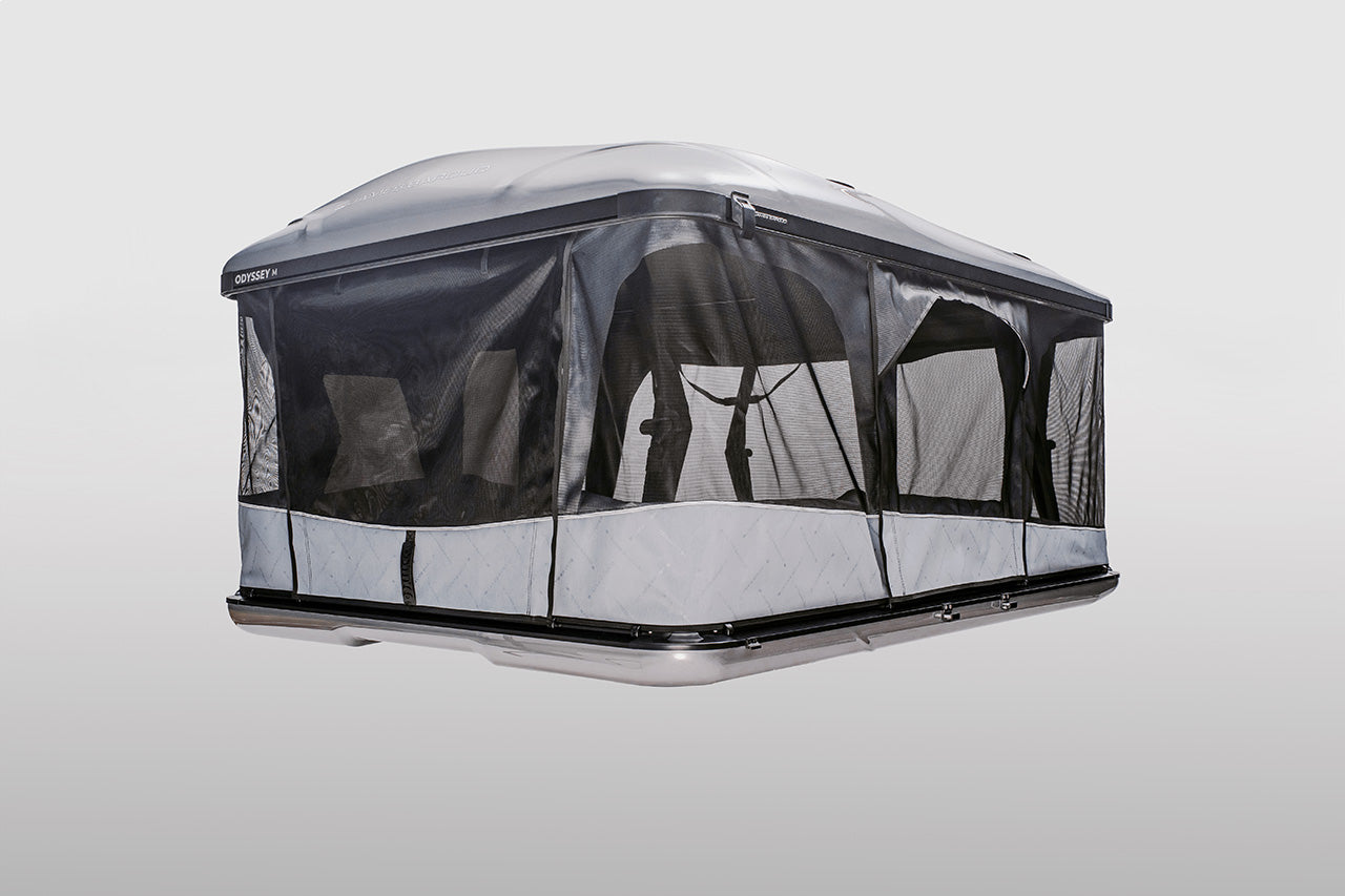 JAMES BAROUD Frontier Series ODYSSEY Hard Shell Roof / Bed Top Camping Tent