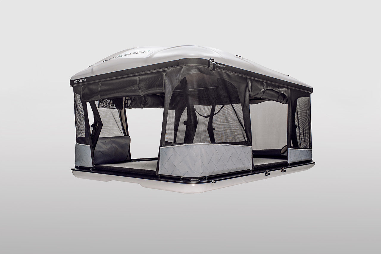 JAMES BAROUD Frontier Series ODYSSEY Hard Shell Roof / Bed Top Camping Tent