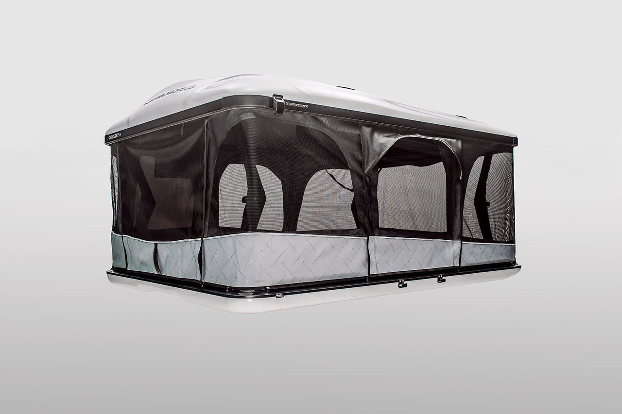 JAMES BAROUD Frontier Series ODYSSEY Hard Shell Roof / Bed Top Camping Tent