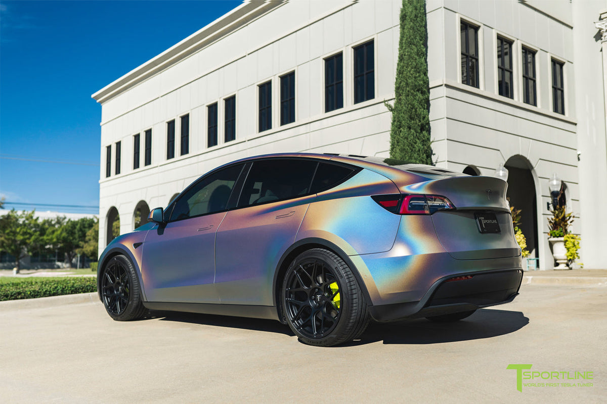 Tesla Color Change Vinyl Wrap Complete Vehicle