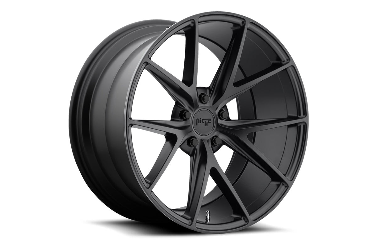 Niche Misano M117 Matte Black 20&quot; Tesla Model S Long Range &amp; Plaid Wheel (Set of 4)
