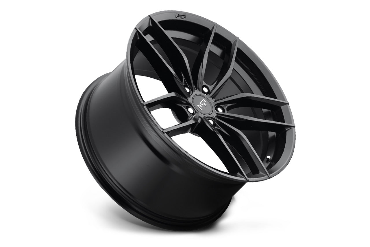 Niche Vosso M203 Matte Black 20" Tesla Model S Long Range & Plaid Wheel (Set of 4)